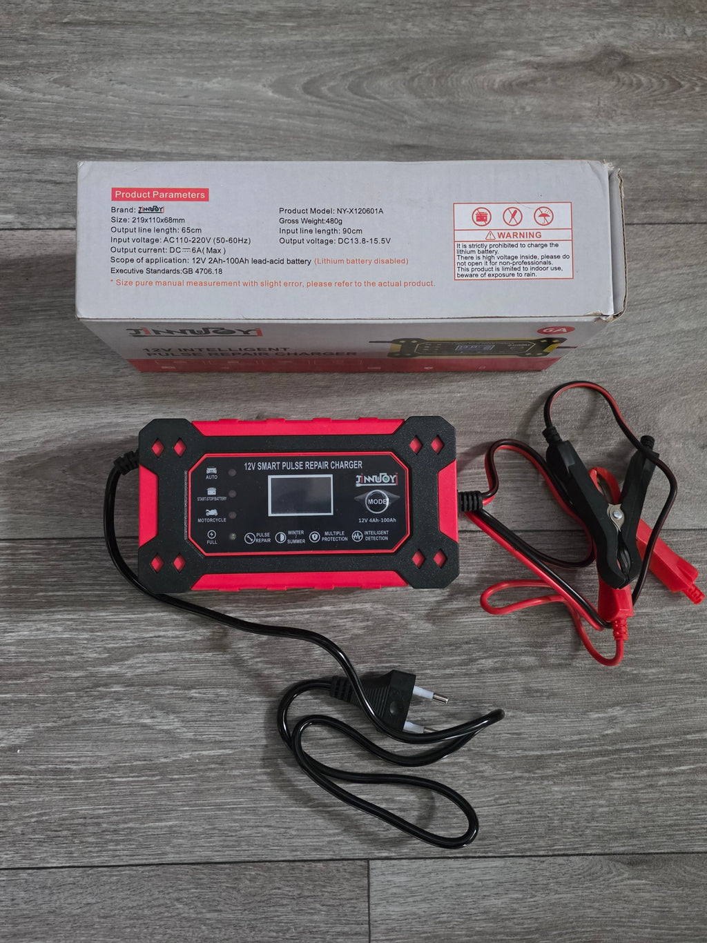 12 V Smart Pulse Repair Charger für effiziente Ladung und Wartung von Geräten